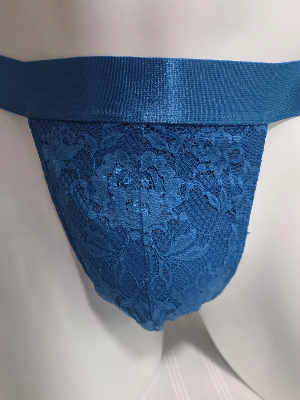 Cosabella Electric Blue Lace Men's Thong